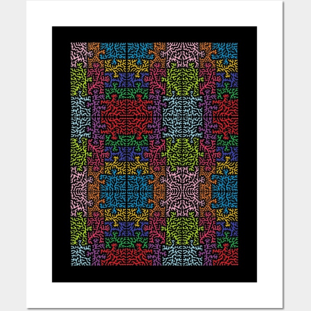 Puzzle Design Wall Art by NightserFineArts